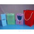 Disposable Pink Red blue Color PP Gift Shopping Bags OEM &